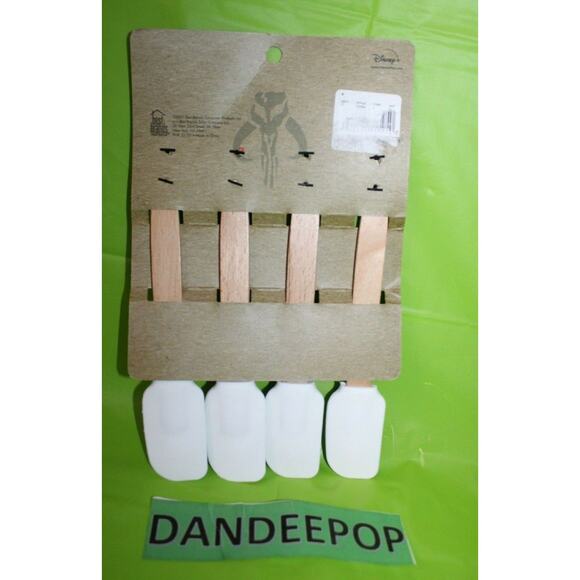 Rae Dunn Halloween 4 Piece Disney Star Wars Mandalorian Mini Spatulas Utensils - Picture 3 of 3